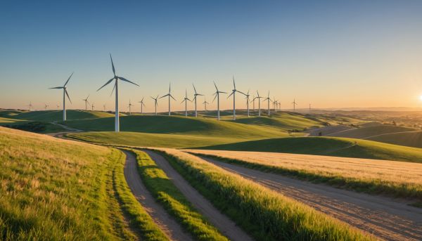 L énergie éolienne offre une alternative propre et durable